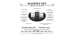 Desktop Screenshot of magpies.net